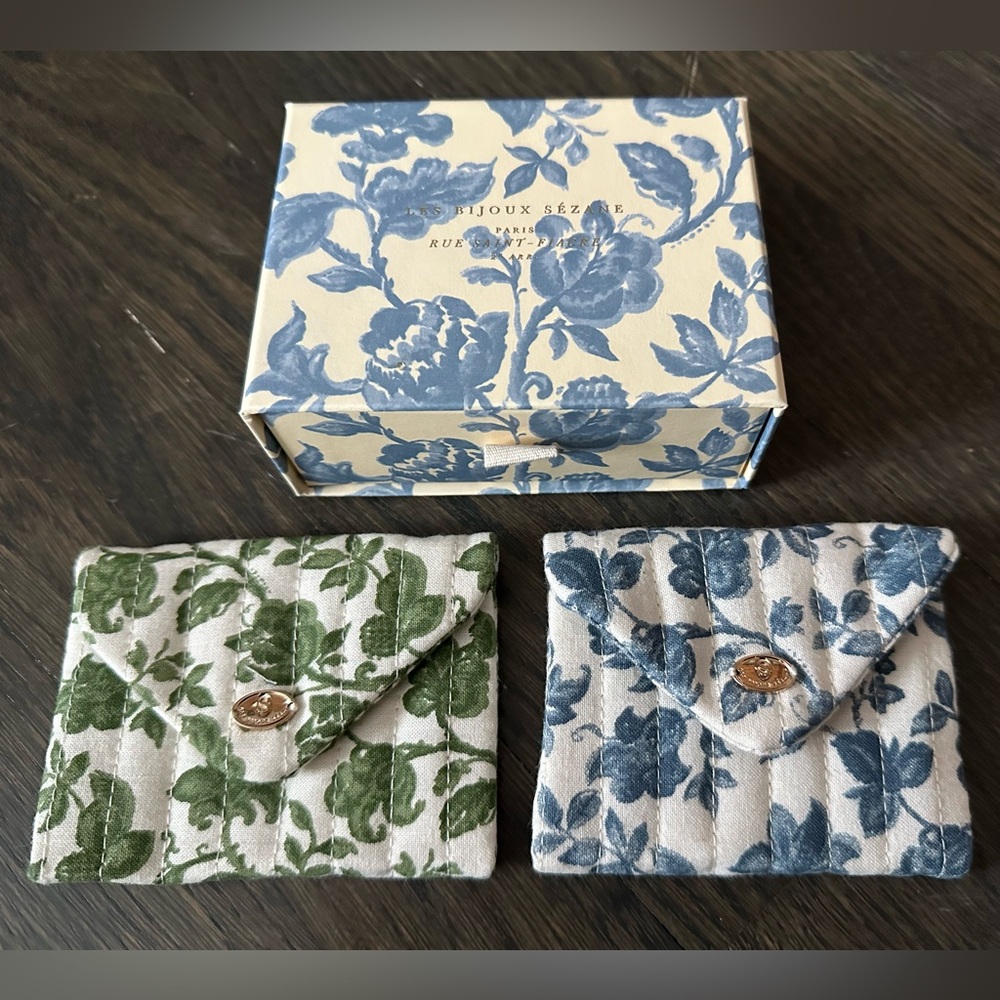 Sézane - Box and Two Jewelry Pouches